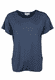 T-Shirt Betzi Solid  - navy