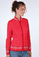 Strickjacke Nila  - rubin