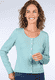 Strickjacke Lilo Dot - turquoise