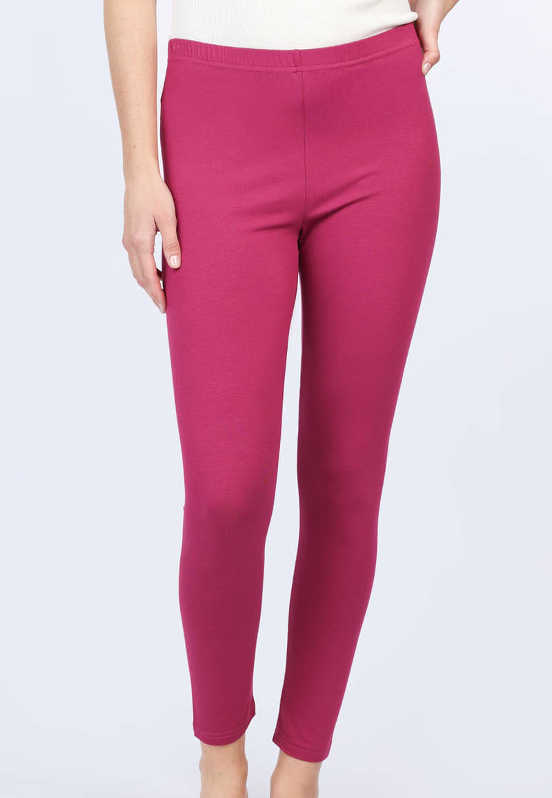 1/1 Leggings Lenchen - red wine