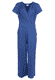 Jumpsuit Wieta solid - indigo