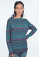 Strickpullover Sofia Circles - navy