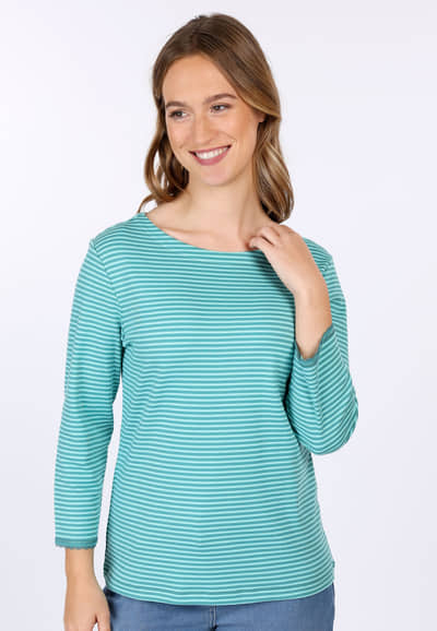3/4-Arm-Shirt Bea - ocean