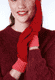 Handschuhe Goenne  - cerise
