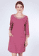 Kleid Tola stripe - purple