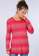 Strickpullover Merline  - rubin
