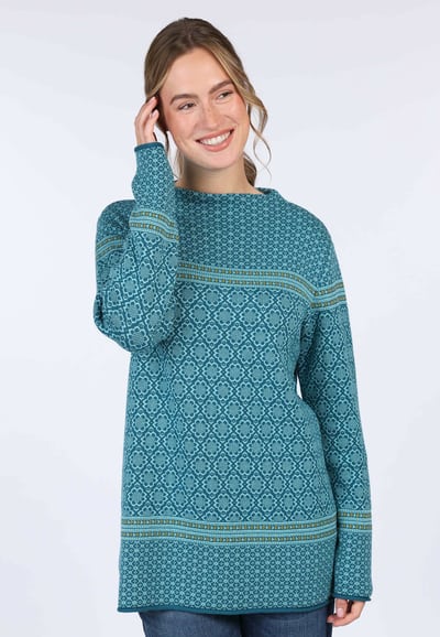 Strickpullover Dorothea  - lake