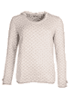 Strickpullover Susi Flower - sand