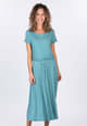 Kleid Malind Tulip Bow - turquoise