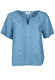 Bluse Muna - swedish blue