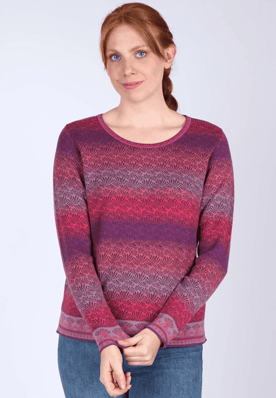 Pullover Josefine peacock - orchid