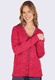Strickjacke Christi  - cerise