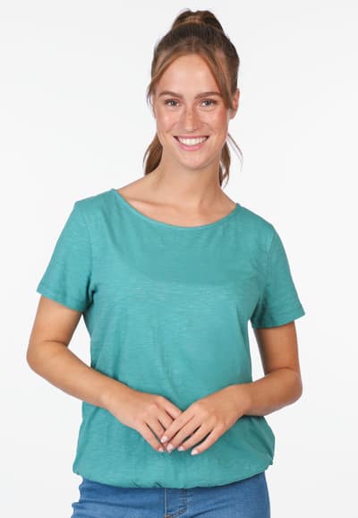 T-Shirt Linde solid - mermaid