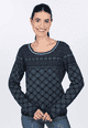 Strickpullover Gretje  - navy