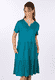 Kleid Iveta solid - ocean