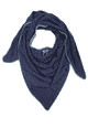 Dreieckstuch Elisabeth Delicat - navy