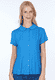 Bluse Andy solid - lapis