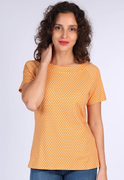 T-Shirt Zoe diamond - soleil
