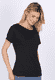 T-Shirt Zoe solid  - black