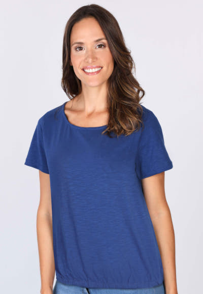 T-Shirt Linde - indigo