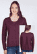 Strickjacke Kadira  - plum