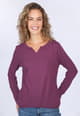 Langarmshirt Pauluna  - plum