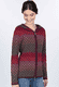 Strickjacke Katleen Gradient - plum