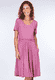 Kleid Malindamia - raspberry