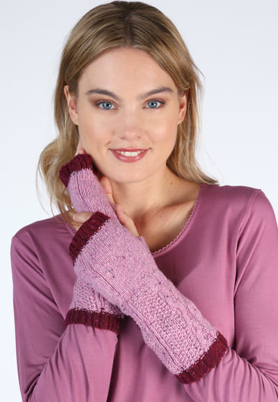 Handstulpe Dalini solid - purple