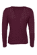 Strickjacke Malwine - plum