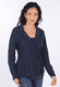 Strickjacke Trudy Ajour  - navy