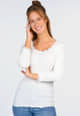 3/4-Arm-Shirt Lynn  - ivory