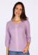 3/4-Arm-Shirt Janitara  - pansy