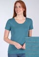T-Shirt Sarina - deep ocean