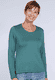 Langarmshirt Philia - bottle green