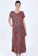 Kleid Masalita oriental - ebony