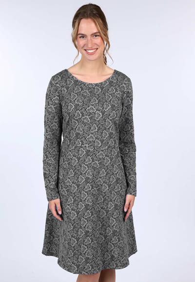 Kleid Thyrina romantic - black