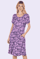 Kleid Sylveliana spring rose  - amethyst