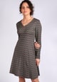 Kleid Romeille feather - henna
