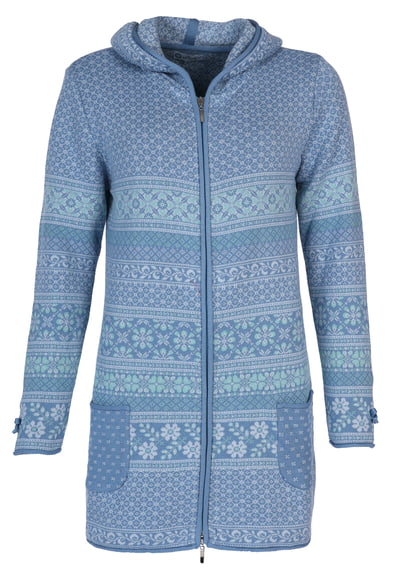 Strickmantel Mareike Serejo - swedish blue