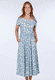 Kleid Malind poppy - swedish blue