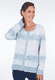 Strickjacke Renee - swedish blue