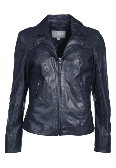 Lederjacke Minou - navy