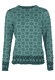 Strickpullover Dorit Nordic  - bottle green