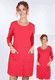 Wendekleid Tola Bow  - rubin