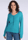 Strickjacke Manon - sapphire