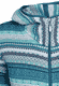 Strickjacke Ida crazy - blue pearl