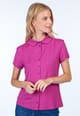 Bluse Andy solid - raspberry