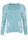 Strickpullover Dorit porcelain - turquoise