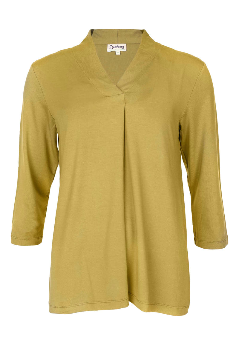 3/4-Arm-Shirt Lilitha - green moss